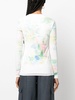 abstract-printcrew-neck jumper