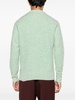 marl-knit wool blend jumper