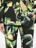 Lemon-print tailored trousers