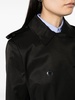 belted double-breasted trench coat