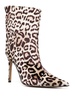 Alex velvet leopard-print boots