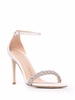 Nudistcurve high-shine sandals