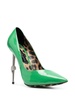 Decollete 120mm patent pumps