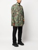 camouflage-print shirt jacket