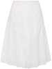 pleated lace skirt