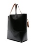 Tribeca logo-print faux-leather tote bag