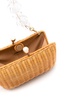 Charlotte wicker crossybody bag