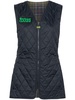 x GANNI diamond-quilted gilet