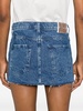 The Fun Dip Micro Cut denim miniskirt