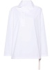 asymmetric cotton shirt