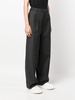 striped wool tailored trousers