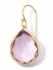 18kt yellow gold Rock Candy amethyst teardrop earrings