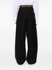 belted cargo trousers