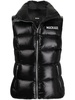 chest logo-patch gilet