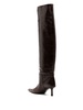 pointed-toe knee-high boots