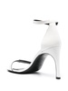 100mm patent-leather sandals