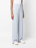 high-waisted palazzo pants