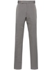 mid-rise tailored trousers