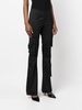 cargo-pocket flared trousers