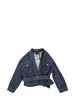 belted denim jacket 