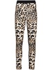 leopard print stretch-fit leggings