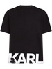 logo-hem T-shirt