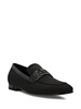 Gothic logo-lettering loafers 