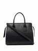 Riga Media leather tote