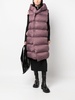 quilted hooded gilet