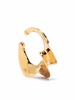 Wave vermeil earcuff