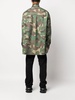 camouflage-print shirt jacket