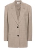 Marina single-breasted virgin wool blazer