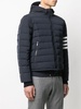 4-Bar stripe padded jacket