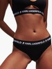 logo-waistband thong