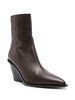 Odin 85mm  leather ankle boots