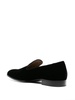 Jean round-toe velvet loafers