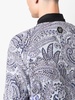 paisley-print knitted jumper