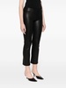 cropped leather trousers