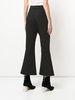 flared cropped trousers