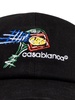 logo-embroidered cotton cap