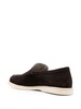 slip-on suede loafers