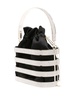 Holli Astoria satin bucket bag