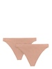 seamless high-cut thongs (pack of two)