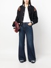 mid-waist wide-leg jeans