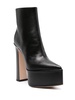 Nina 170mm platform leather boots