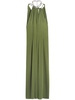 halterneck maxi dress