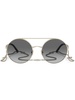 round-frame tinted sunglasses