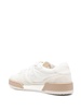 'Fendi Match' Beige and White Low Top Sneakers in Leather Woman