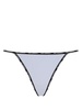 logo-tape G-string thong