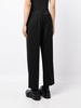 straight-leg tailored trousers